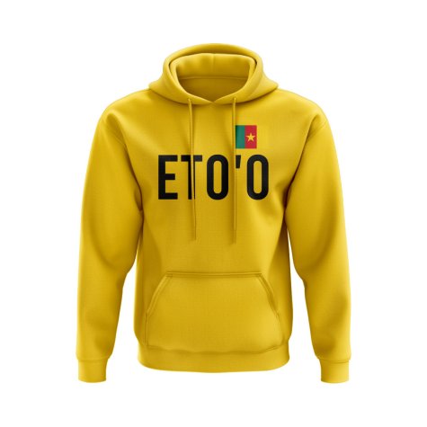 Samuel Eto\'o Cameroon Name Hoody (Yellow)