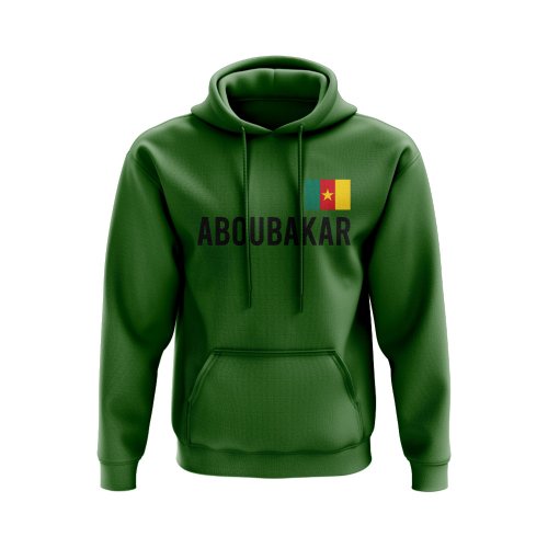 Vincent Aboubakar Cameroon Name Hoody (Green)