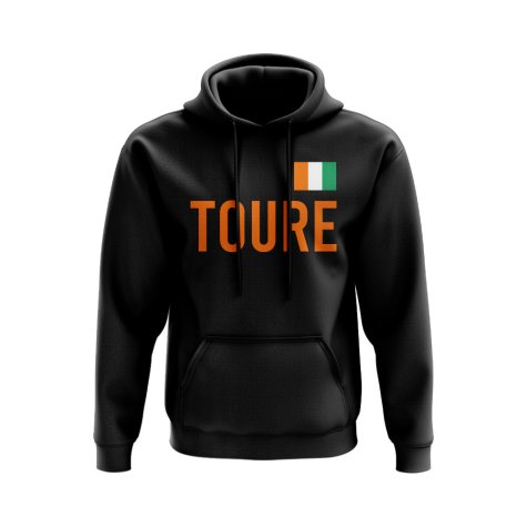 Yaya Toure Ivory Coast Name Hoody (Black)