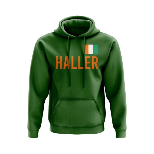 Sebastian Haller Ivory Coast Name Hoody (Green)