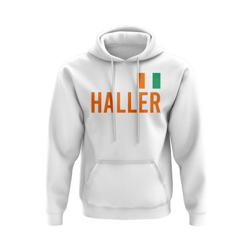 Sebastian Haller Ivory Coast Name Hoody (White)