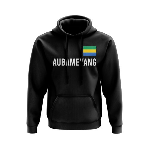 Pierre-Emerick Aubameyang Gabon Name Hoody (Black)