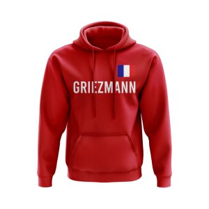 Antoine Greizmann France Name Hoody (Red)