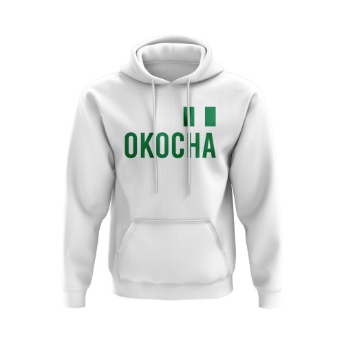 Jay-Jay Okocha Nigeria Name Hoody (White)