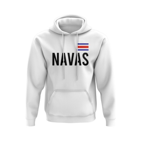 Keylor Navas Costa Rica Name Hoody (White)