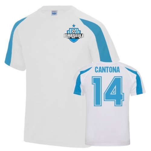 Eric Cantona Sports Training jersey (White)