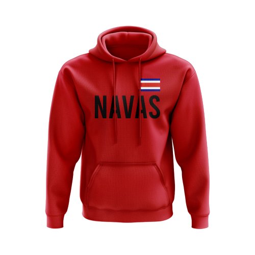 Keylor Navas Costa Rica Name Hoody (Red)