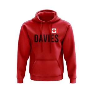 Alphonso Davies Canada Name Hoody (Red)