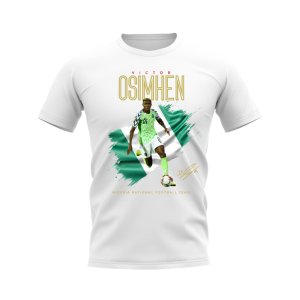 Victor Osimhen Nigeria T-shirt (White) Victor Osimhen Nigeria T-shirt (White)