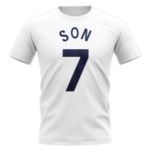 Son Heung Min Tottenham Hero T-shirt (White)