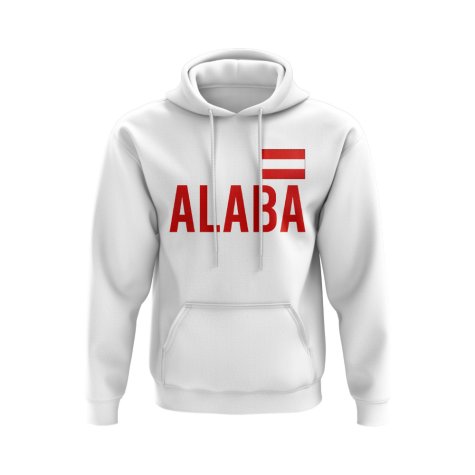 David Alaba Austria Name Hoody (White)