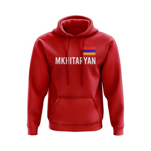 Henrich Mkhitaryan Armenia Name Hoody (Red)