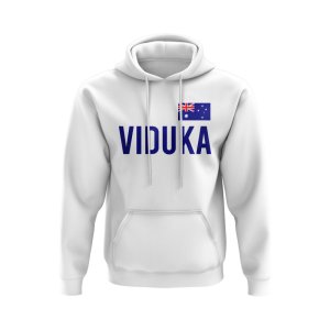 Mark Viduka Australia Name Hoody (White)