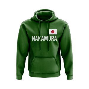 Shunsuke Nakamura Japan Name Hoody (Green)