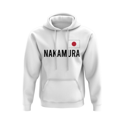 Shunsuke Nakamura Japan Name Hoody (White)