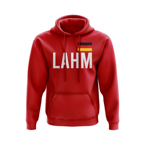 Phillip Lahm Germany Name Hoody (Red)