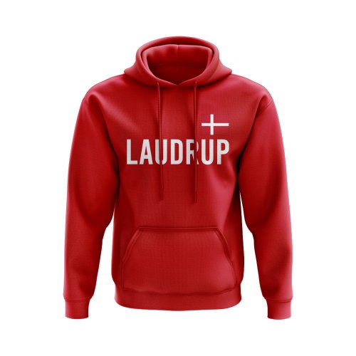 Laudrup Denmark Name Hoody (Red)