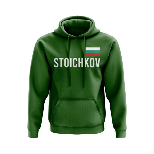 Hristo Stoichkov Bulgaria Name Hoody (Green)