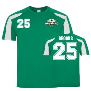 John Brooks VfL Wolfsburg Sports Training Jersey (Green) John Brooks VfL Wolfsburg Sports Training Jersey (Green)