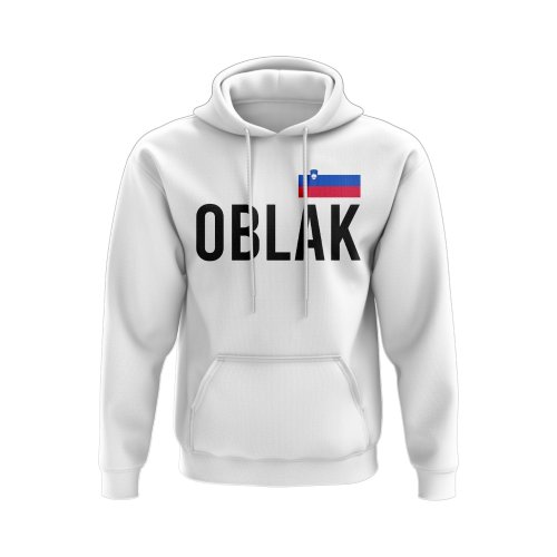 Jan Oblak Slovenia Name Hoody (White)