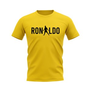 Cristiano Ronaldo Silhouette T-shirt (Yellow) Cristiano Ronaldo Silhouette T-shirt (Yellow)