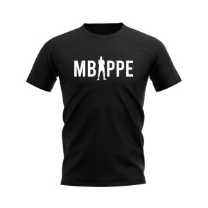Kylian Mbappe Silhouette T-shirt (Black)