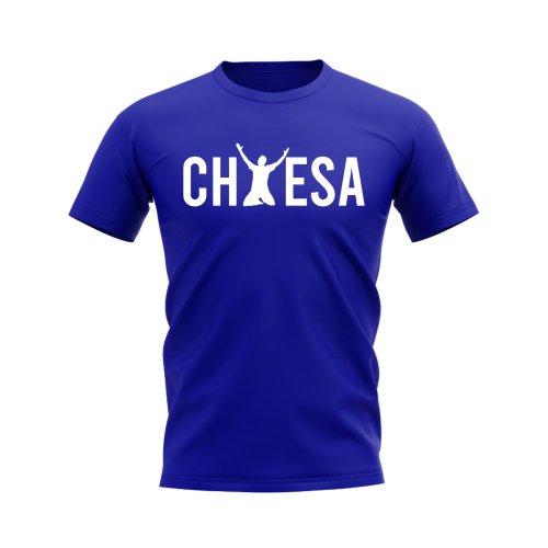 Federico Chiesa Silhouette T-shirt (Royal)