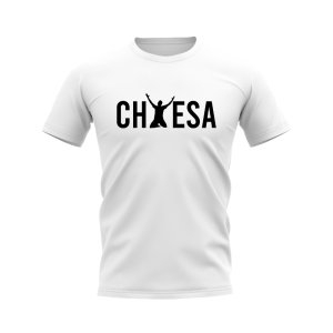 Federico Chiesa Silhouette T-shirt (White)