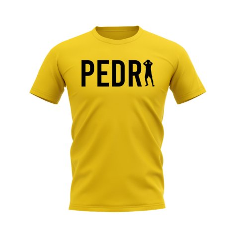 Pedri Silhouette T-shirt (Yellow)