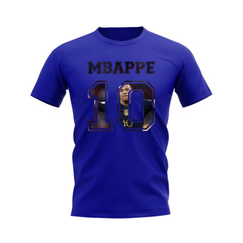 Kylian Mbappe France 10 T-Shirt (Royal)