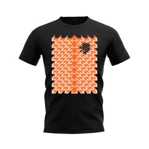 Holland 1988 Retro Pattern T-shirt (Black)