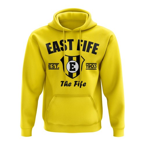 East Fife Established Hoody (Yellow)