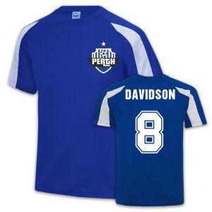 St Johnstone Sports Training Jersey (Murray Davidson 8)