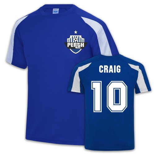 St Johnstone Sports Training Jersey (Liam Craig 10)