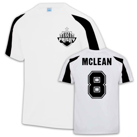 St Mirren Sports Training Jersey (Kenny McLean 8)