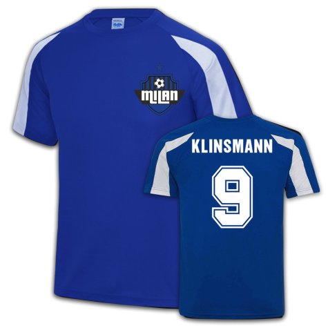 Inter Milan Sports Training Jersey (Jurgen Klinsmann 9)