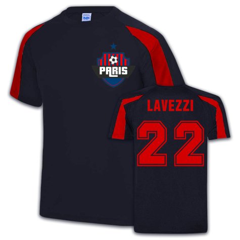 PSG Sports Training Jersey (Ezequiel Lavezzi 22)