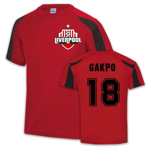 Liverpool Sports Training Jersey (Cody Gakpo 18)