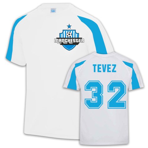 Manchester City Sports Training Jersey (Carlos Tevez 32)