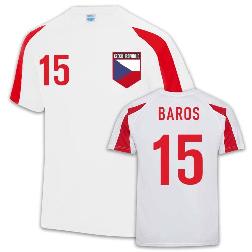 Czech Republic Sports Jersey Training (Milan Baros 15)