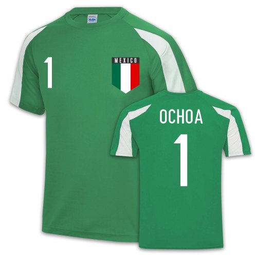 Mexico Sports Training Jersey (Guillermo Ochoa 1)