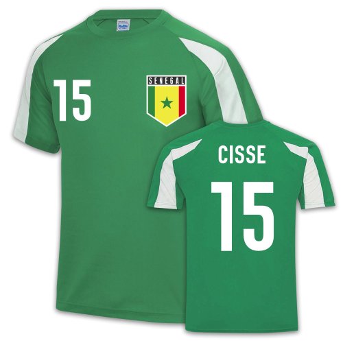 Senegal Sports training Jersey (Papiss Cisse 15)