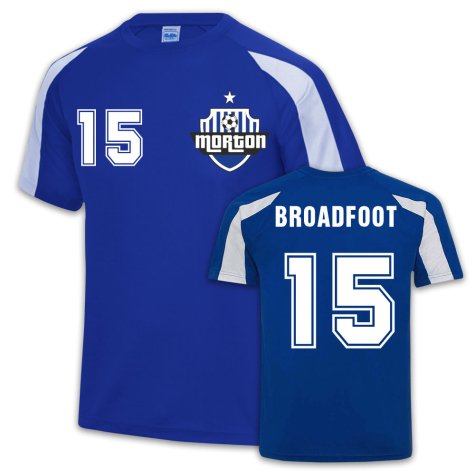 Morton Sports training Jersey (Kirk Broadfoot 15)