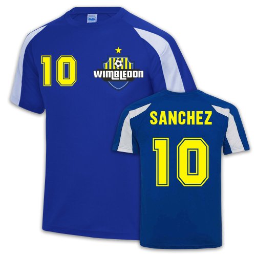 Wimbledon Sports training Jersey (Lawrie Sanchez 10)