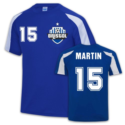 Bristol Rovers Sports training Jersey (Chris Martin 15)