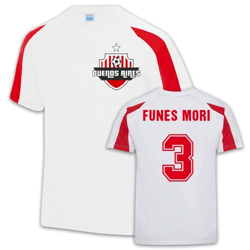 River Plate Sports Training Jersey (Ramiro Funes Mori 3)