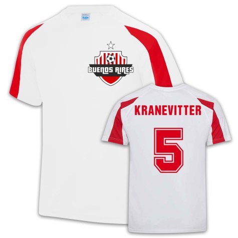 River Plate Sports Training Jersey (Matias Kranevitter 5)