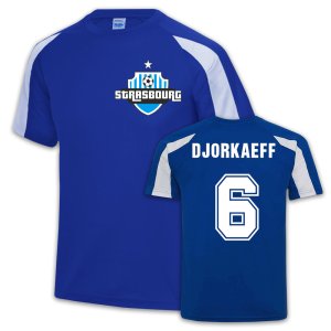 Strasbourg Sports Training Jersey (Youri Djorkaeff 6)