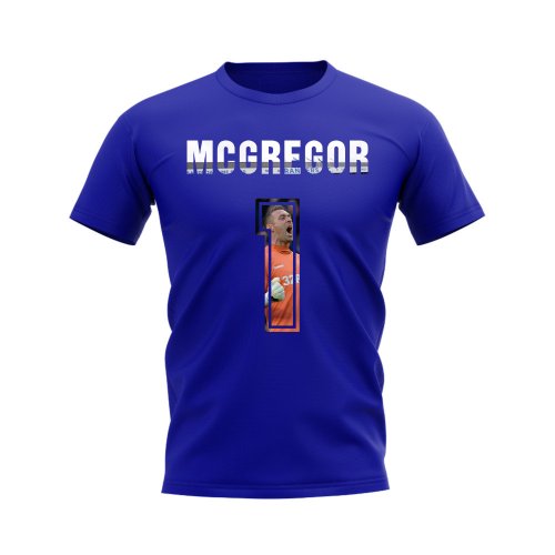 Allan McGregor Name and Number Rangers T-shirt (Blue)