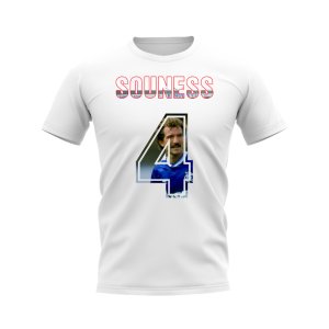 Graeme Souness Name and Number Rangers T-shirt (White)